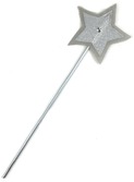 toverstafjes glitter star magic zilver/silvergrey